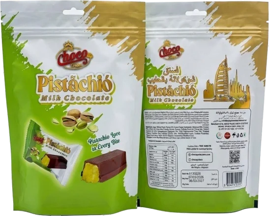 Pistachio — Milky chocolate